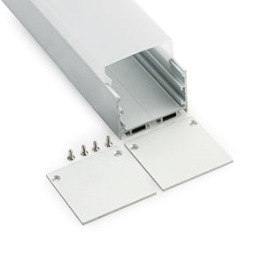 VBD-CH-S1 Square Diffuser LED Aluminum Channel