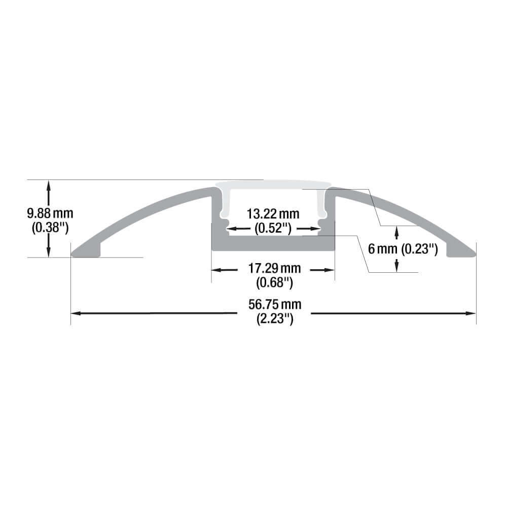 VBD-CH-S2 LED Aluminum Channel