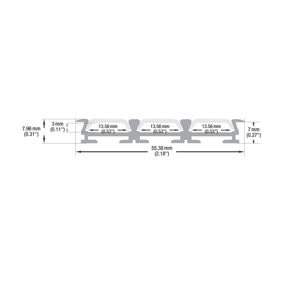 VBD-CH-S3 LED Aluminum Channel