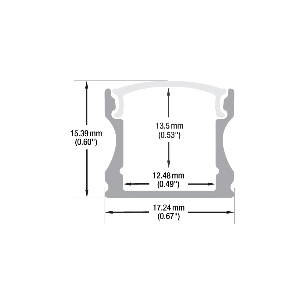 VBD-CH-S4 LED Aluminum Channel