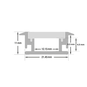 VBD-CH-RF2 Walkway/Floor LED Aluminum Channel