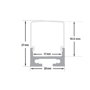 VBD-CH-RF3 LED Aluminum Channel