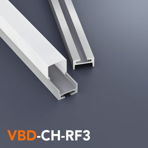 VBD-CH-RF3 Linear Aluminum Channel 2.4Meters(94.4in) and 3Meters(118in), Veroboard