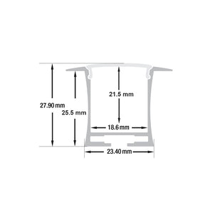 VBD-CH-RF4 LED Aluminum Channel