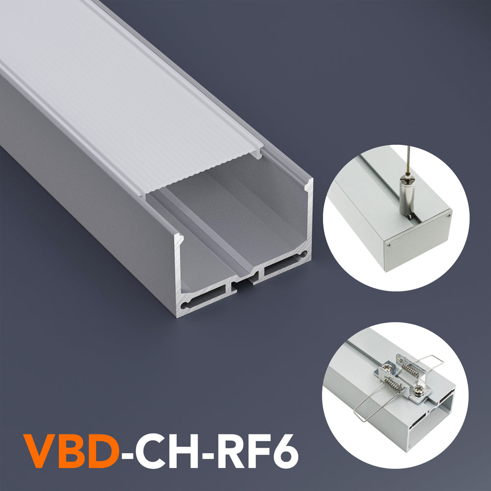 VBD-CH-RF6 LED Aluminum Channel