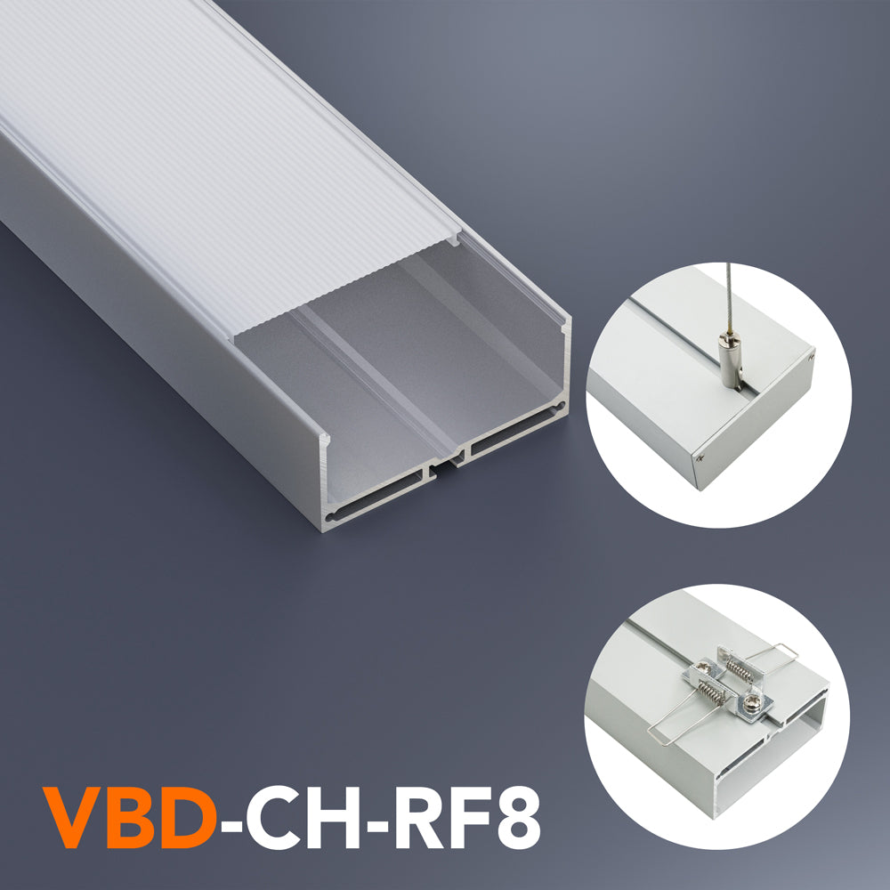VBD-CH-RF8 LED Aluminum Channel