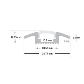 VBD-CH-W2 Multi Floor Transition LED Aluminum Channel