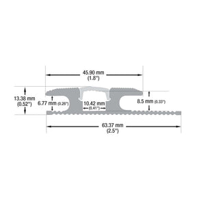VBD-CH-W3 Multi Floor Transition LED Aluminum Channel