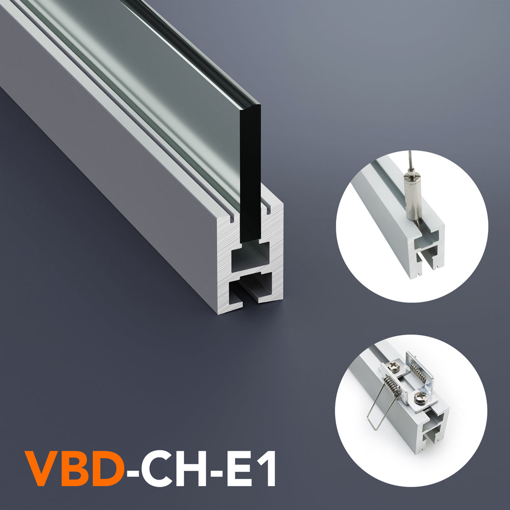 VBD-CH-E1 LED Aluminum Channel