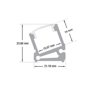 VBD-CH-C1 LED Aluminum Channel