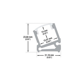 VBD-CH-C1 LED Aluminum Channel
