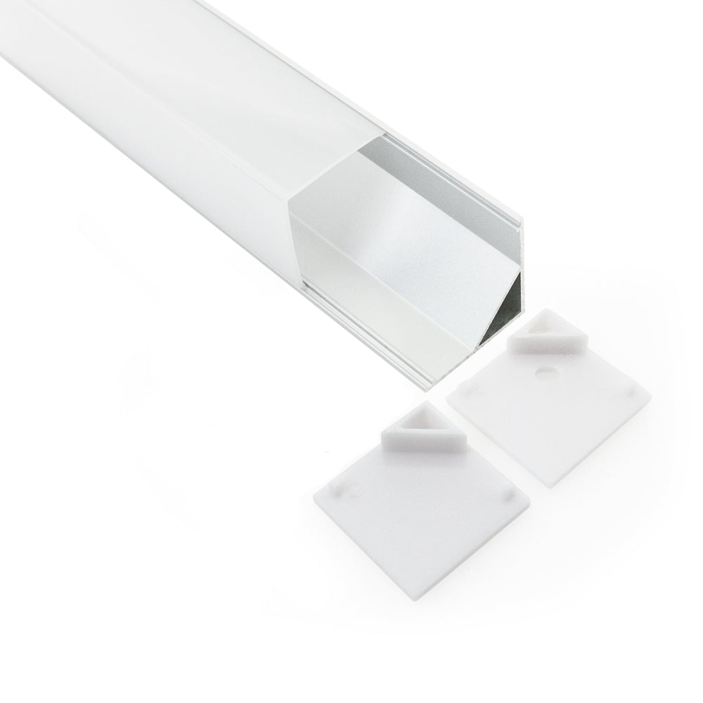 VBD-CH-C4 Corner Mount Square LED Aluminum Channel