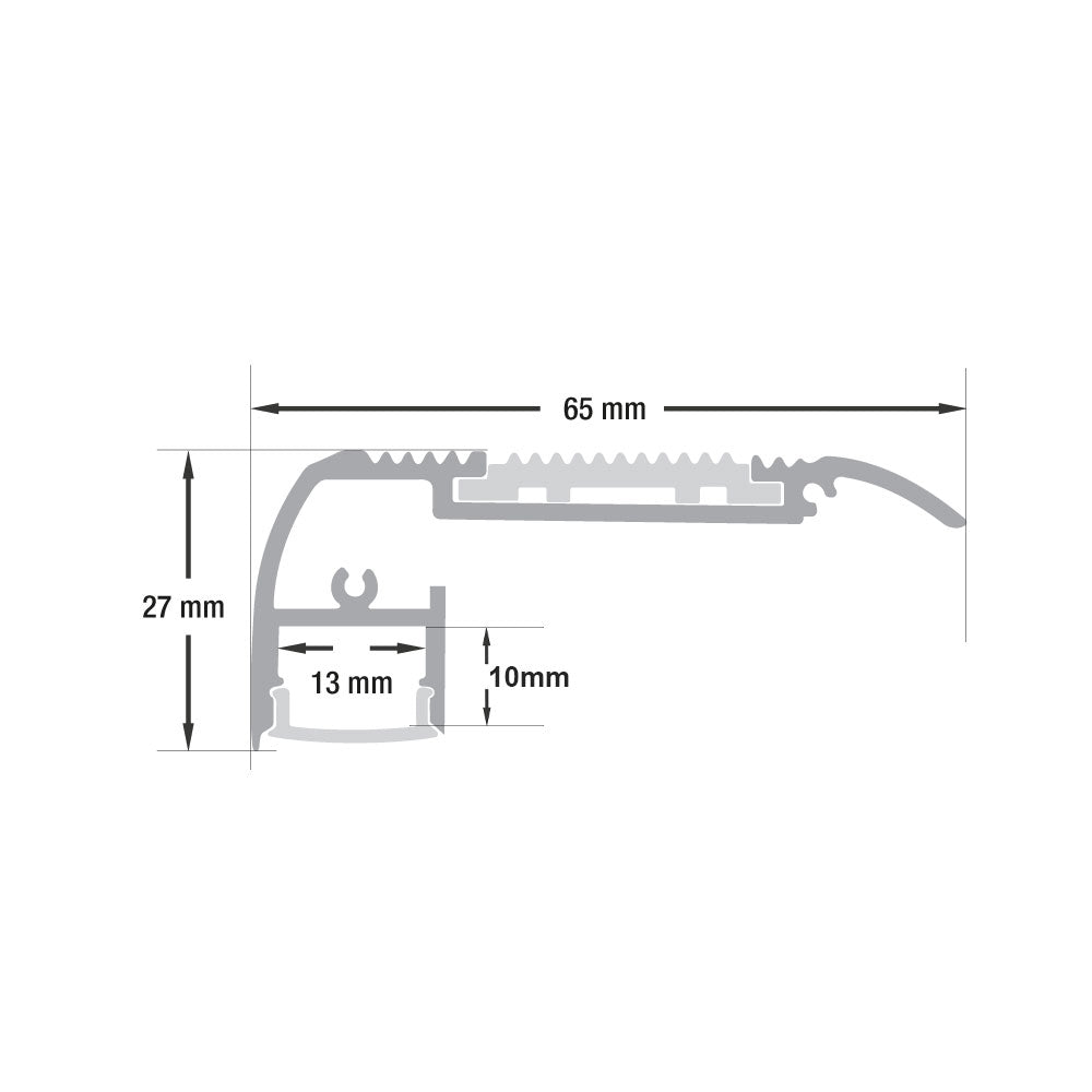 VBD-CH-ST2 LED Aluminum Channel