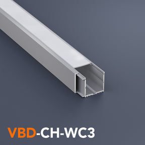 VBD-CH-WC3 Side-Mount LED Aluminum Channel