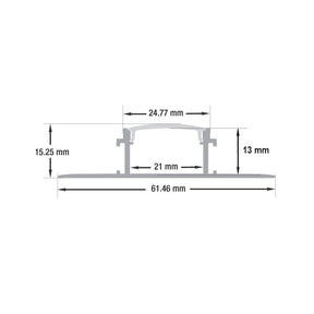 VBD-CH-D1 Drywall(Plaster-In) LED Aluminum Channel