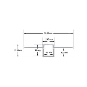 VBD-CH-D6 Drywall(Plaster-In) LED Aluminum Channel