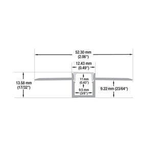 VBD-CH-D6 Drywall(Plaster-In) LED Aluminum Channel