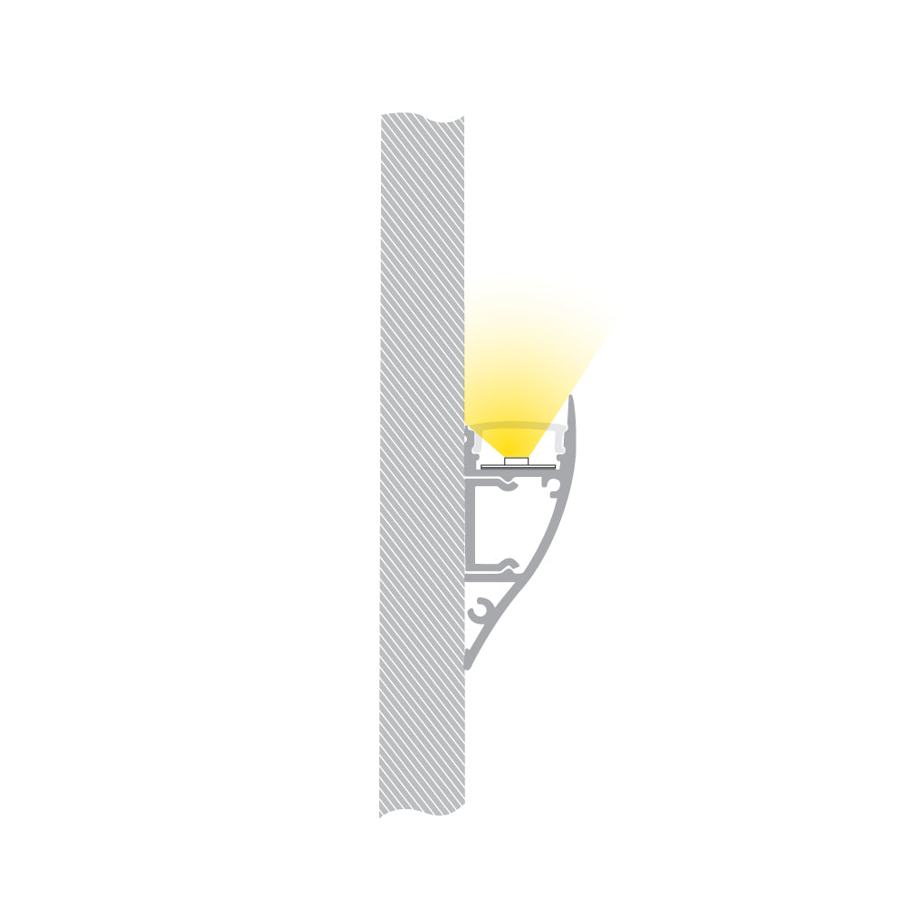 VBD-CH-M1 Wall Mount LED Aluminum Channel