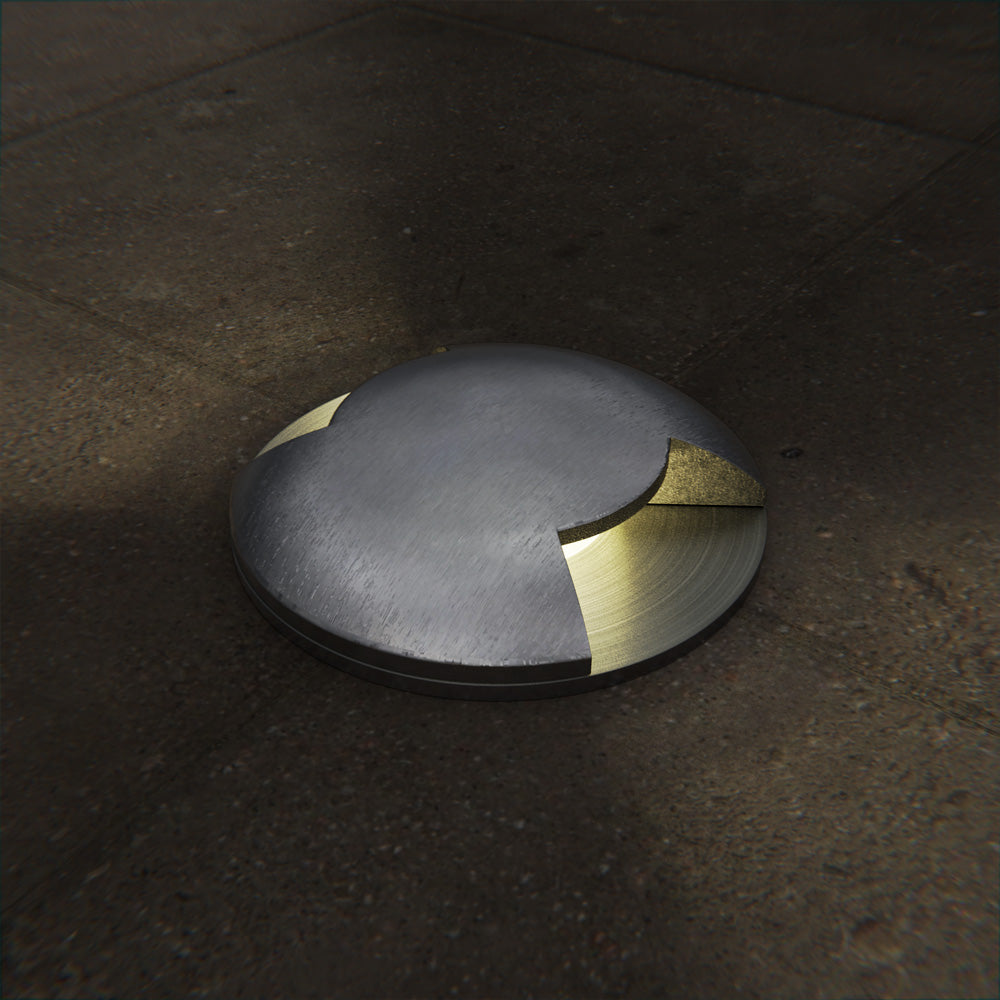 VBD-UL-D00X-0X00-B 4.5 inch Outdoor Round Recessed Inground Light
