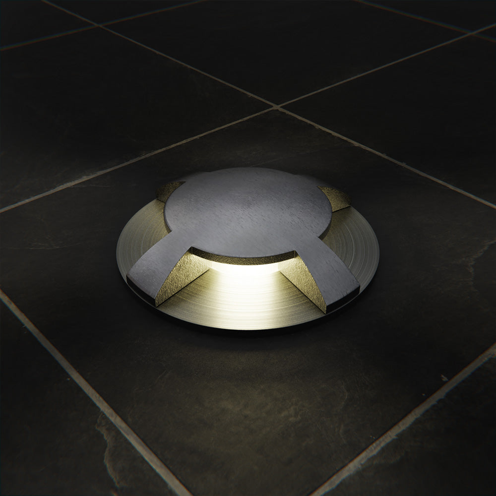 VBD-UL-D00X-0X00-B 4.5 inch Outdoor Round Recessed Inground Light