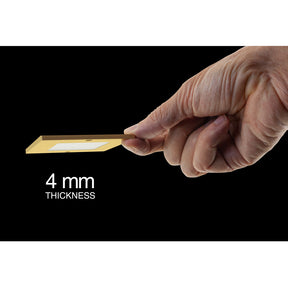 VBUN-S50-12V-Gold Square Ultrathin Surface Mount Cabinet Light 12V 5W Gold