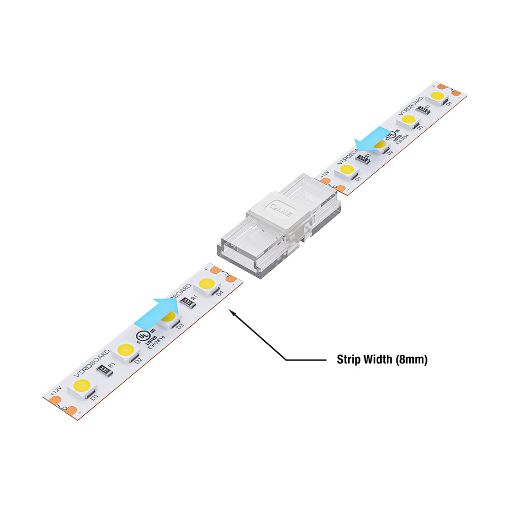 VBD-CON-8MM-2S LED Strip to Strip Connector