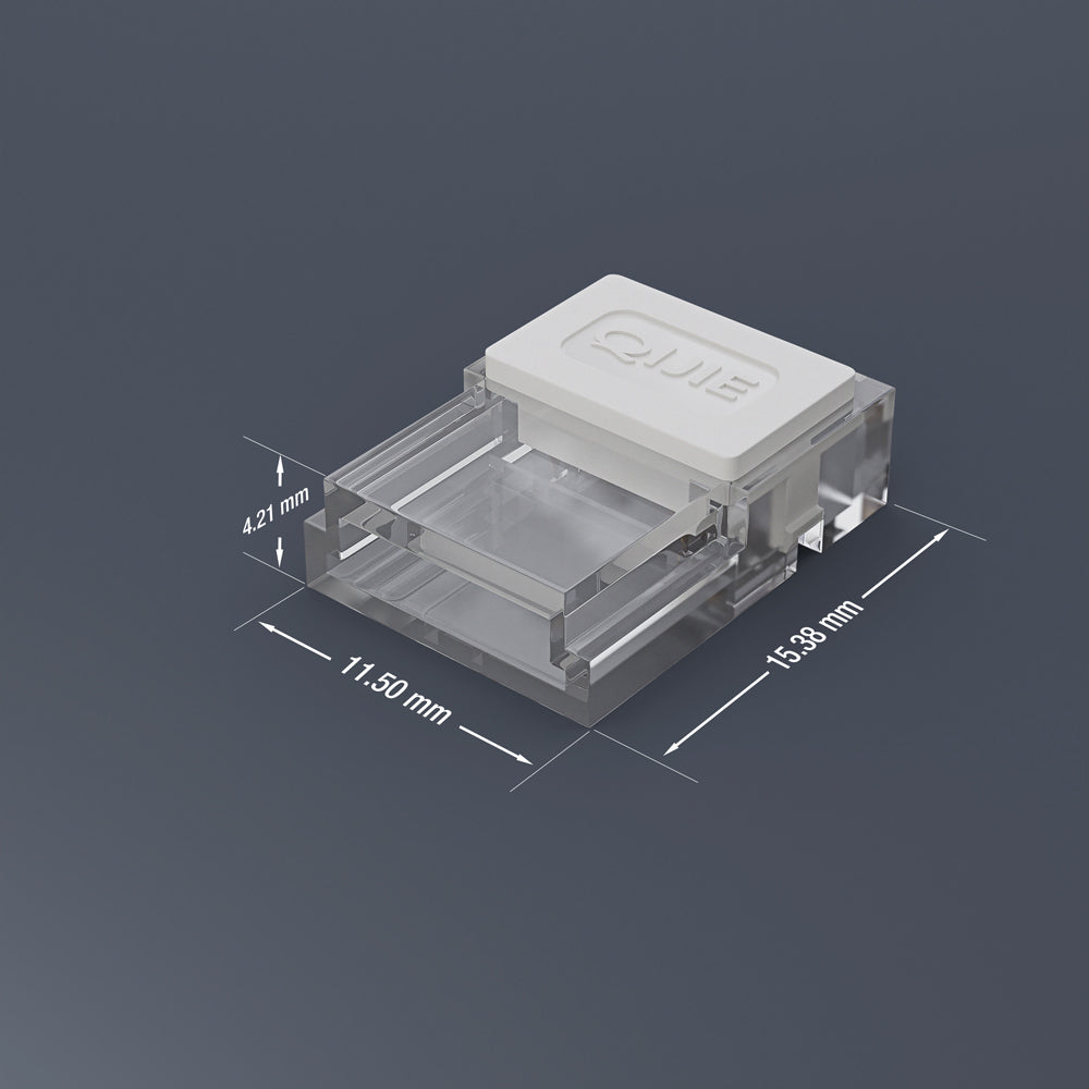 VBD-CON-10MM-1S1W LED Strip to Wire Connector