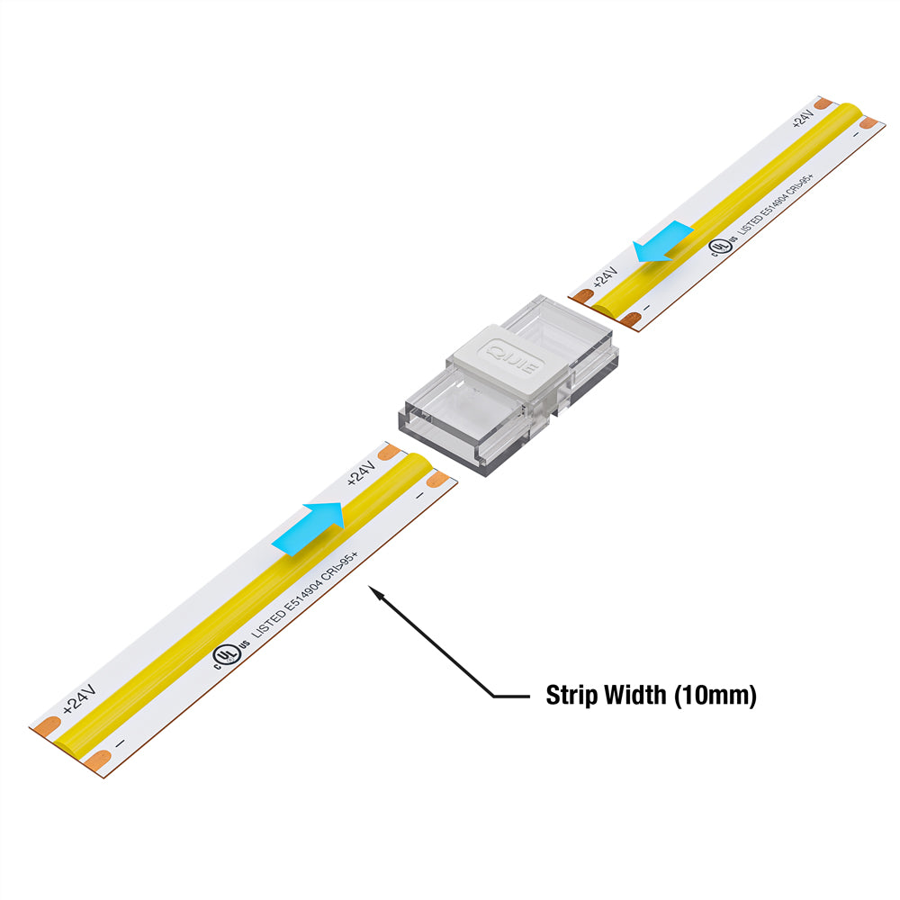 VBD-CON-10MM-2S LED Strip to Strip Connector