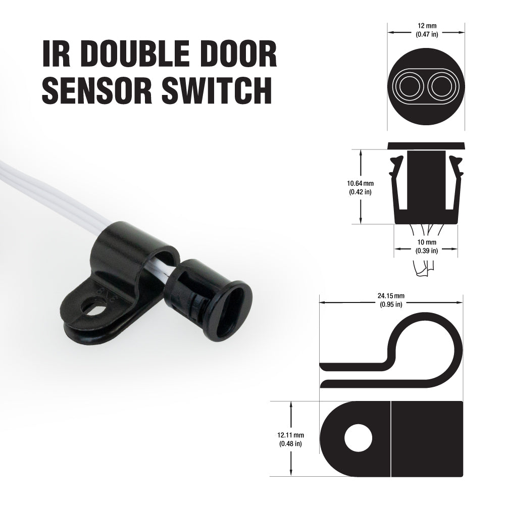 VBD-DOOR-DBL-60 Double Door Trigger Infrared Sensor