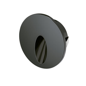 VBD-RD25-1W-3K-BK Round LED Step Lights