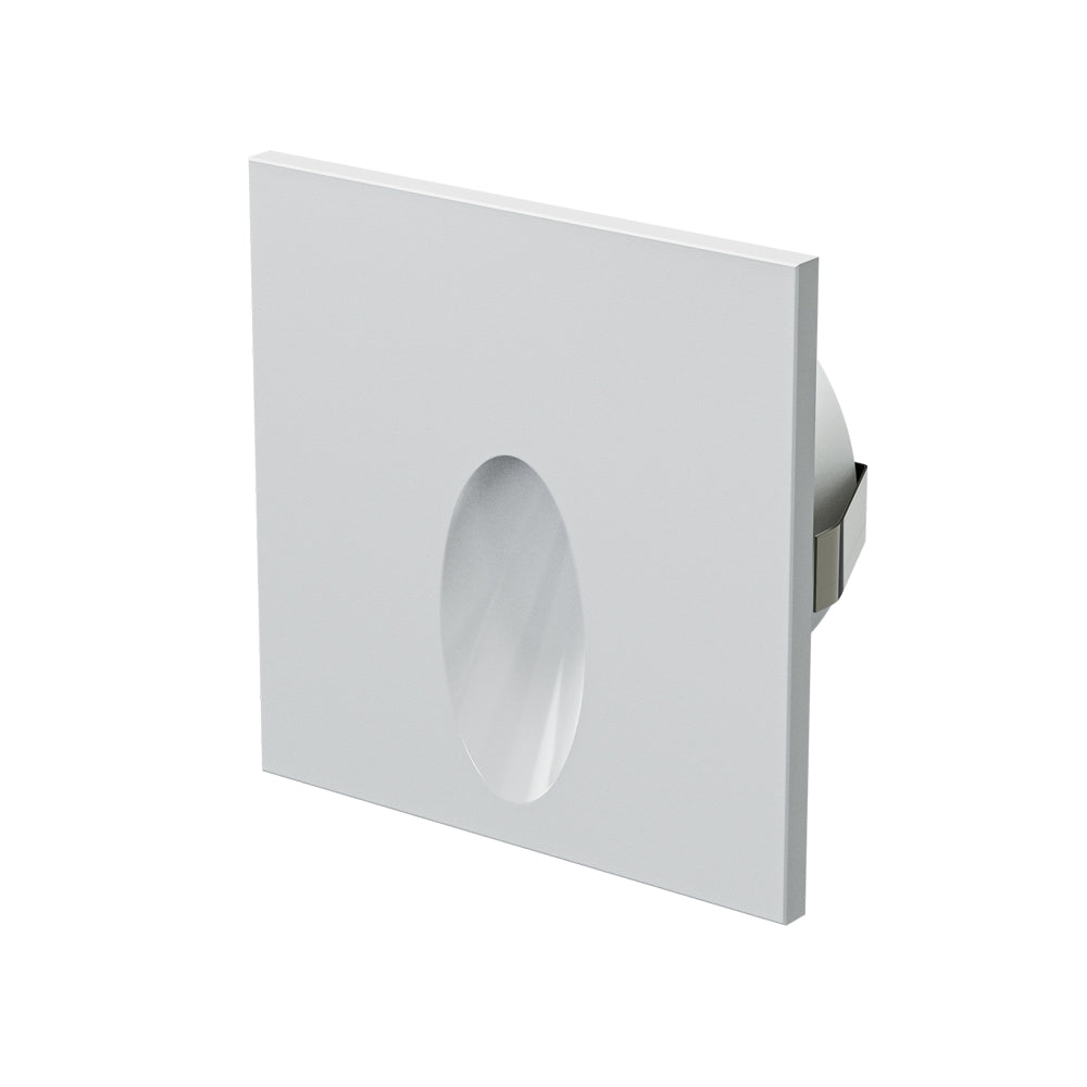 VBD-SQ25-1W-3K-WH Square LED Step Lights