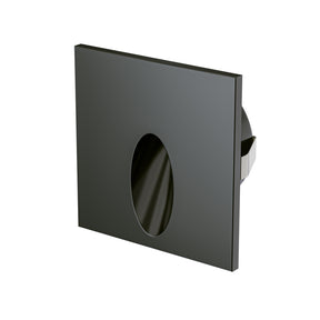 VBD-SQ25-1W-3K-BK Square LED Step Lights