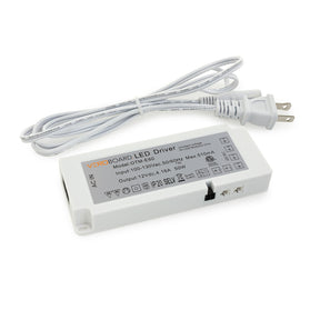 OTM-E60 Cabinet Multiple Output CV Non-Dimmable LED Driver 12V 50W