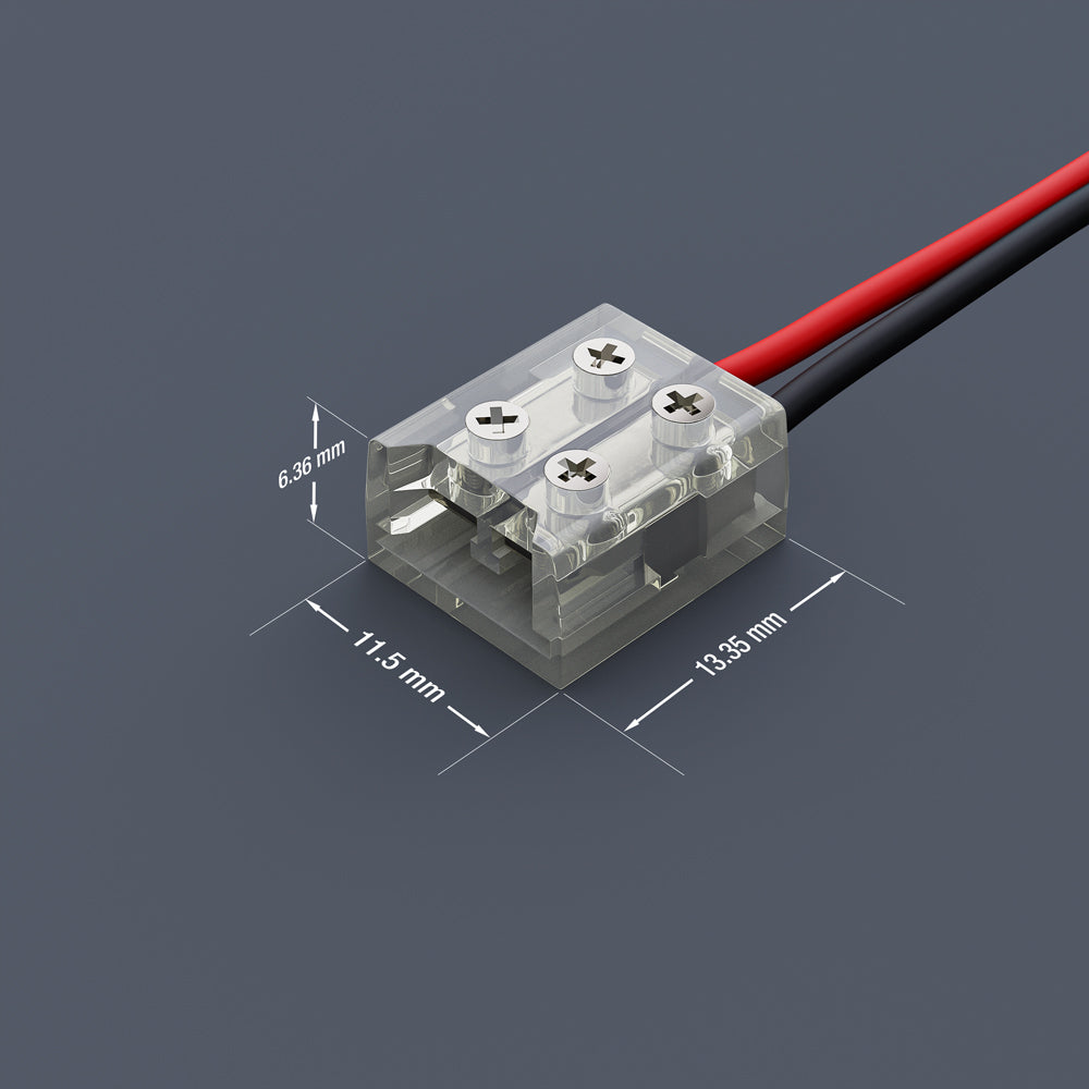 VBD-CON-SC8MM-SW LED Strip to Wire Connector
