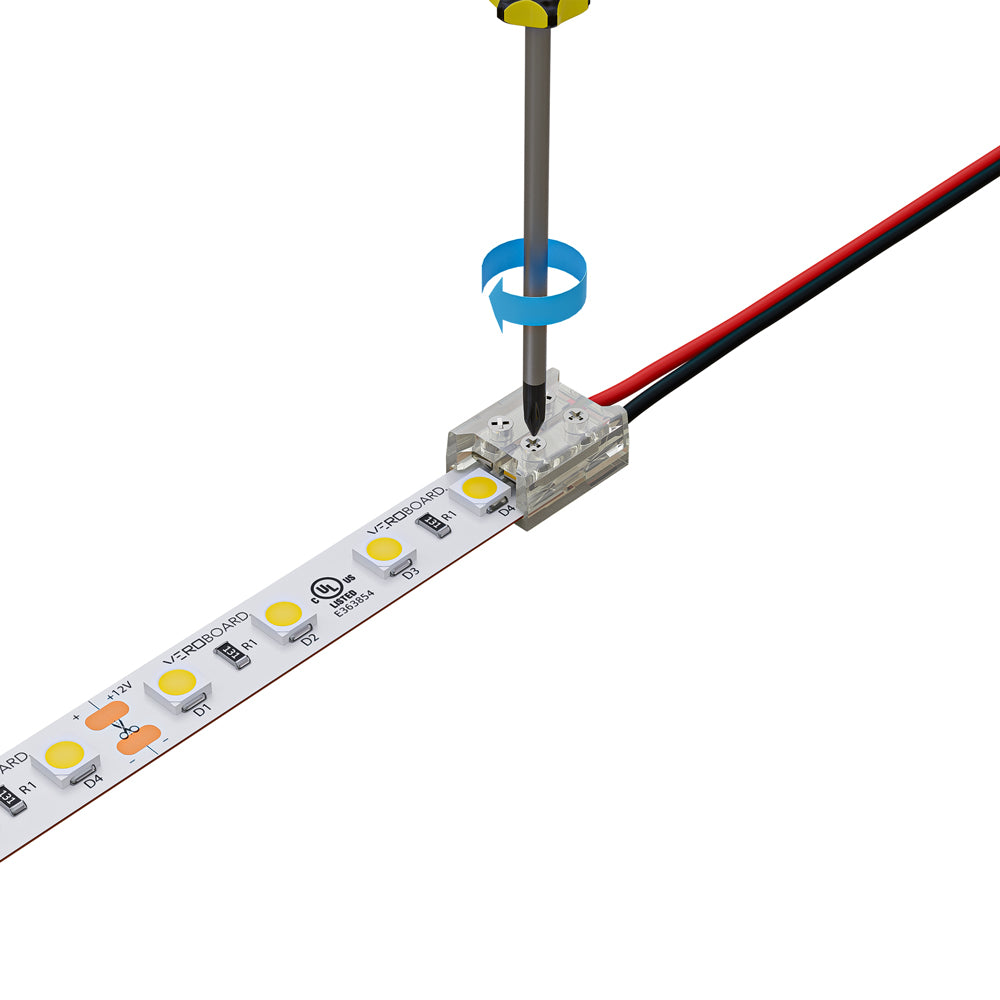 VBD-CON-SC10MM-SW LED Strip to Wire Connector
