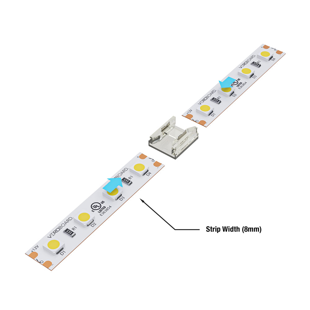 VBD-BC-8MM-2S LED Strip to Strip Connector