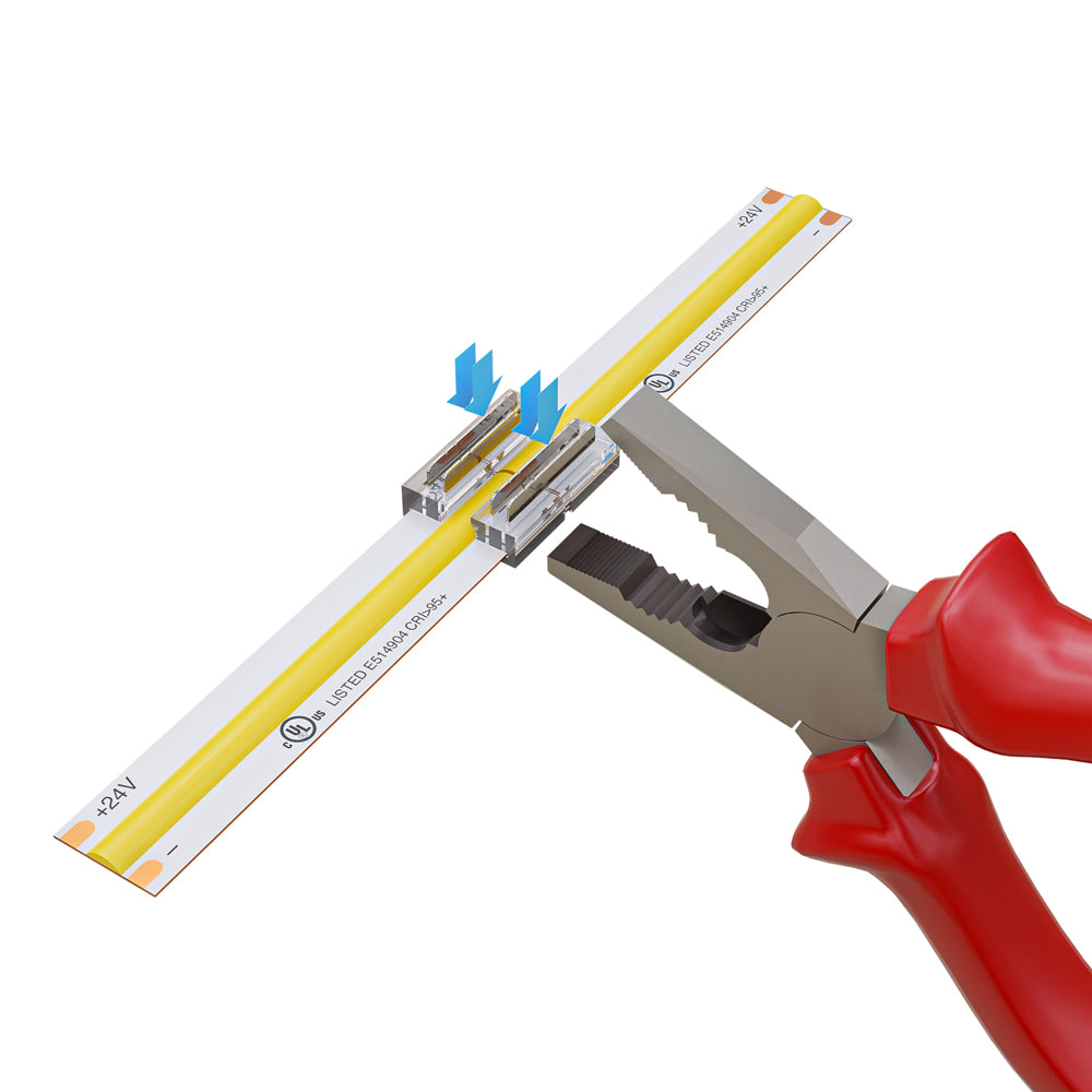 VBD-BC-10MM-2S LED Strip to Strip Connector