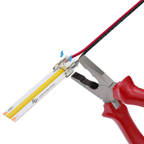 VBD-BC-10MM-1S1W LED Strip to Wire Connector