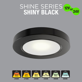 VBUN-2R25-xx-Black Retrofit Cabinet Light Shine Series