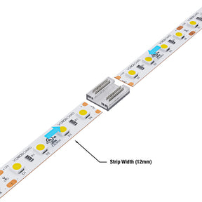 VBD-BC-12MM-2S LED Strip to Strip Connector
