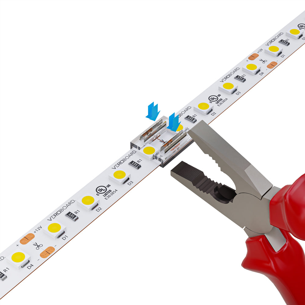 VBD-BC-12MM-2S LED Strip to Strip Connector