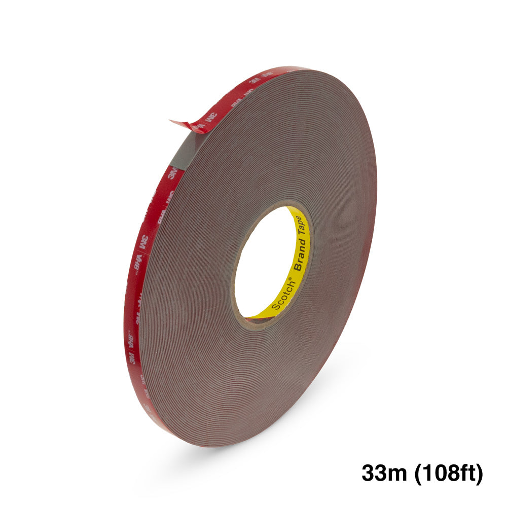 VBD-3M-CH 3M Acrylic Foam Double-Sided Tape – 12mm x 33m (108ft)