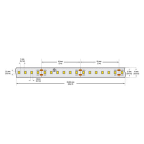 VBDFS-L2835 Waterproof LED Strip - 980Lm/m