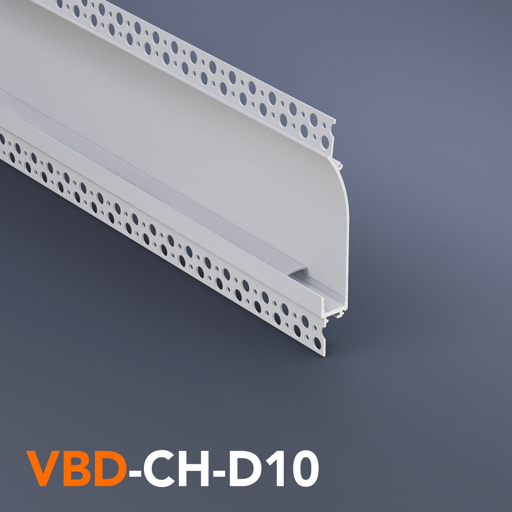 VBD-CH-D10 Plaster-In Cove LED Aluminum Channel