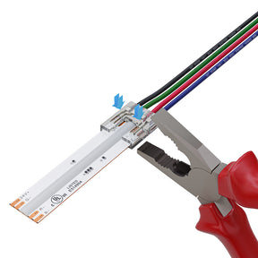 VBD-RGBBC-12MM-1S1W LED Strip to Wire Connector