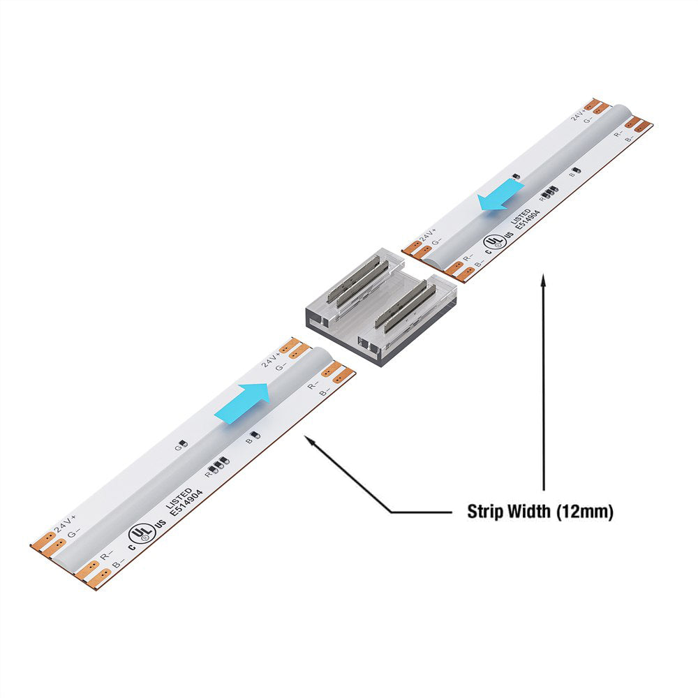 VBD-RGBBC-12MM-2S LED Strip to Strip Connector