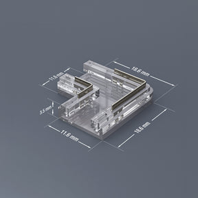 VBD-BC-10MM-L2S LED Strip to Strip Corner Connector