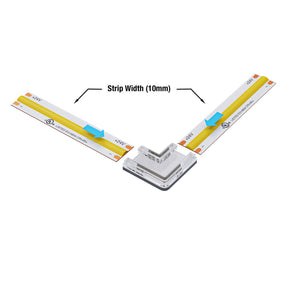 VBD-BC-10MM-L2S LED Strip to Strip Corner Connector