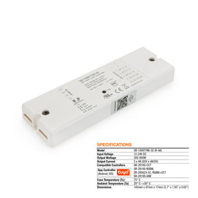 SR-1009TYWi-5C (R-4A) Constant Voltage LED Light Receiver, 5 channel RF + Tuya App., Veroboard