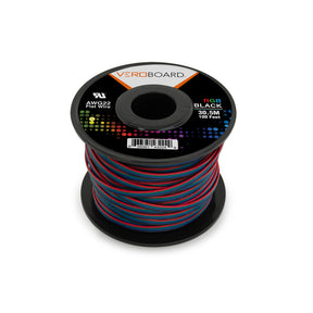VBD-100-22AWG-RGB Stranded Wire - veroboard